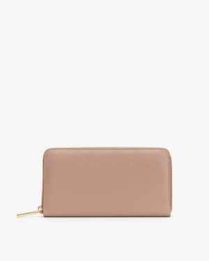 Cuyana Klassische Zip Around Geldbörse Damen Rosa | UVH3838WG