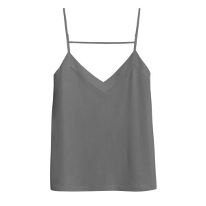 Cuyana Organic Pima Cami Muskelshirt Damen Grau | MFT737EH