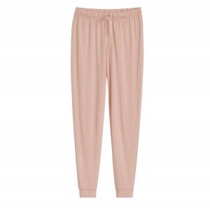 Cuyana Organic Pima Tapered Hose Damen Rosa | UBC917YZ