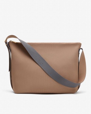 Cuyana Oversized Sling Crossbody Taschen Damen Khaki | MSE889JQ