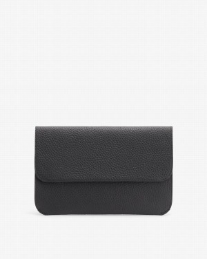 Cuyana System Flap Unterarmtasche-Taschen Damen Schwarz | VZL7495WZ