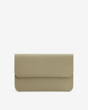 Cuyana System Flap Unterarmtasche-Taschen Damen Grün | KES7577TE