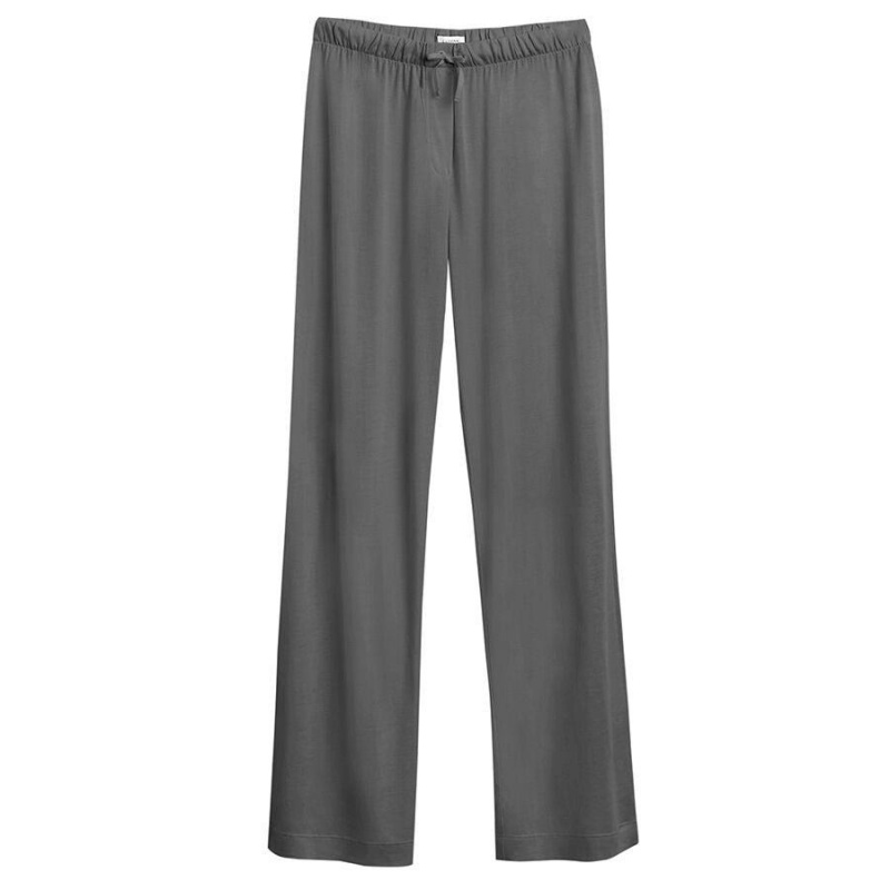 Cuyana Organic Pima Klassische Hose Damen Grau | WEP9541ZR