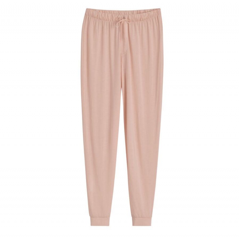 Cuyana Organic Pima Tapered Hose Damen Rosa | UBC917YZ