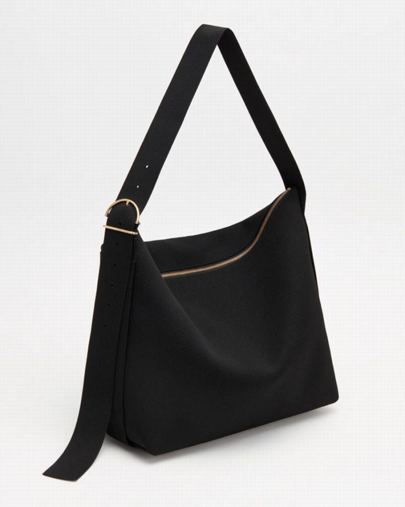 Cuyana Oversized Sling Crossbody Taschen Damen Schwarz | ZAY5590QD