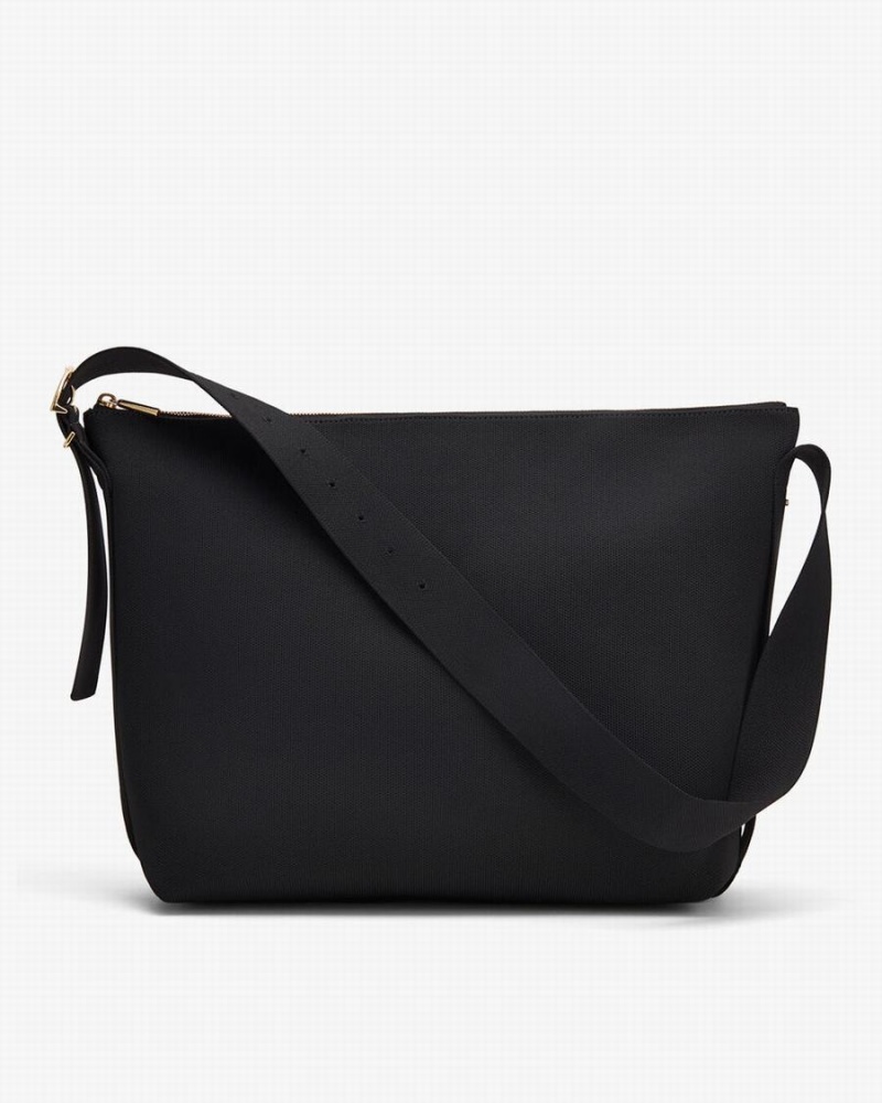 Cuyana Oversized Sling Crossbody Taschen Damen Schwarz | ZAY5590QD