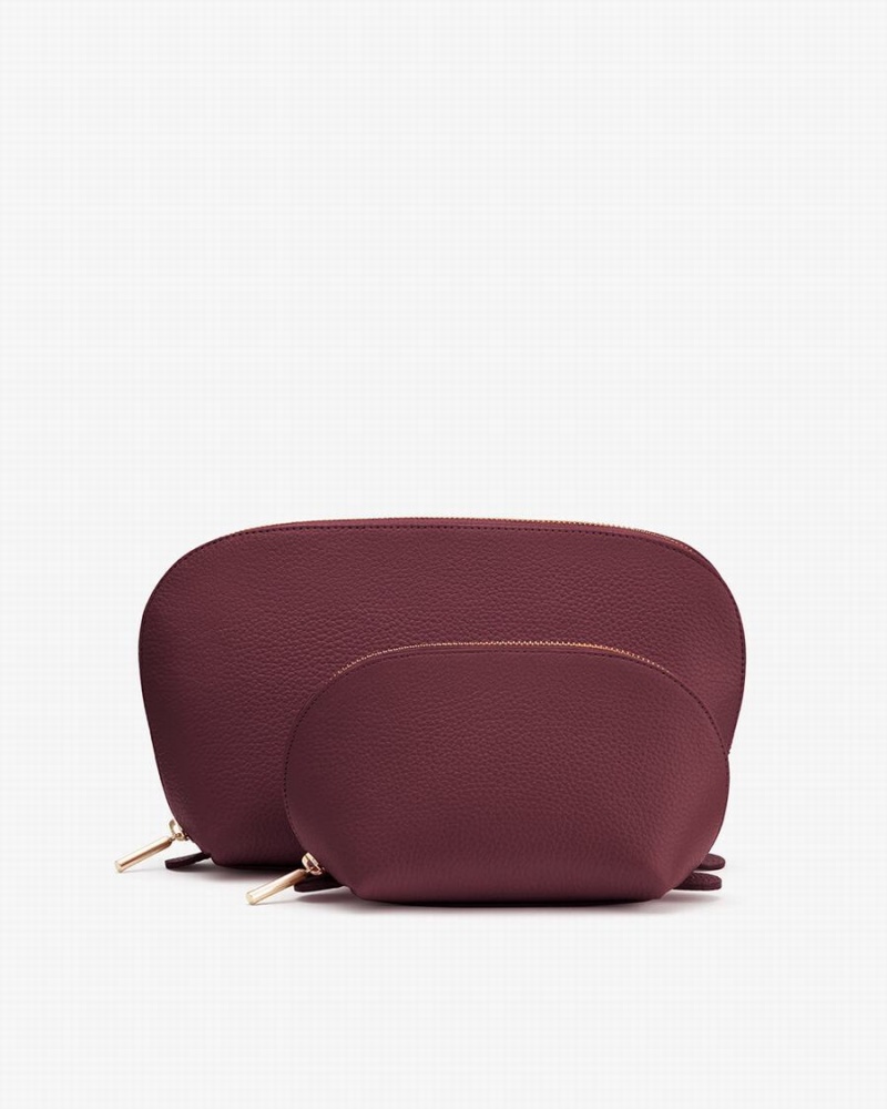 Cuyana Set Reisetaschen Damen Bordeaux | SWD5216WK