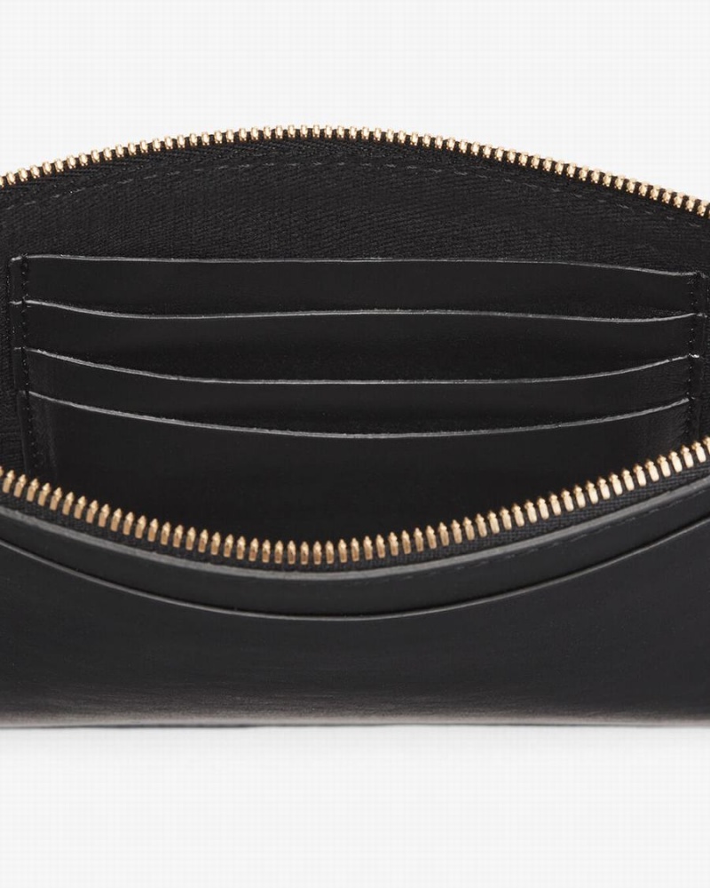 Cuyana Slim Wristlet Geldbörse Damen Schwarz | PJU6641KX