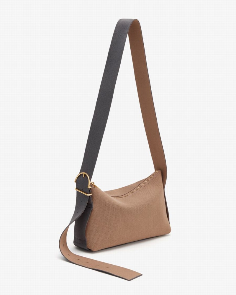 Cuyana Small Sling Crossbody Taschen Damen Khaki | PBB6322MM