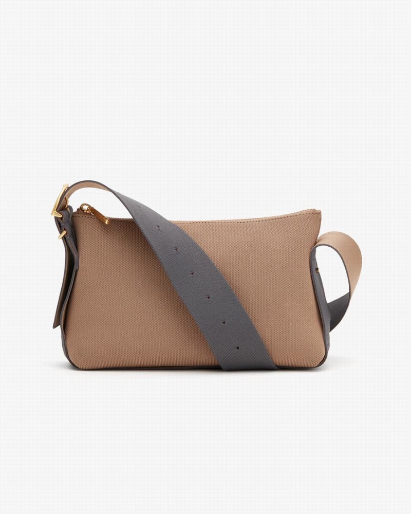 Cuyana Small Sling Crossbody Taschen Damen Khaki | PBB6322MM