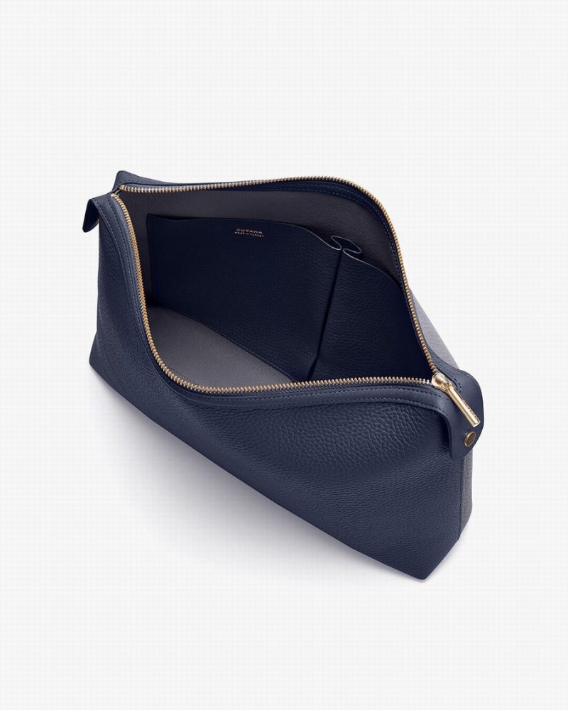 Cuyana System Insert Beuteltasche Damen Navy | RKA7140BE