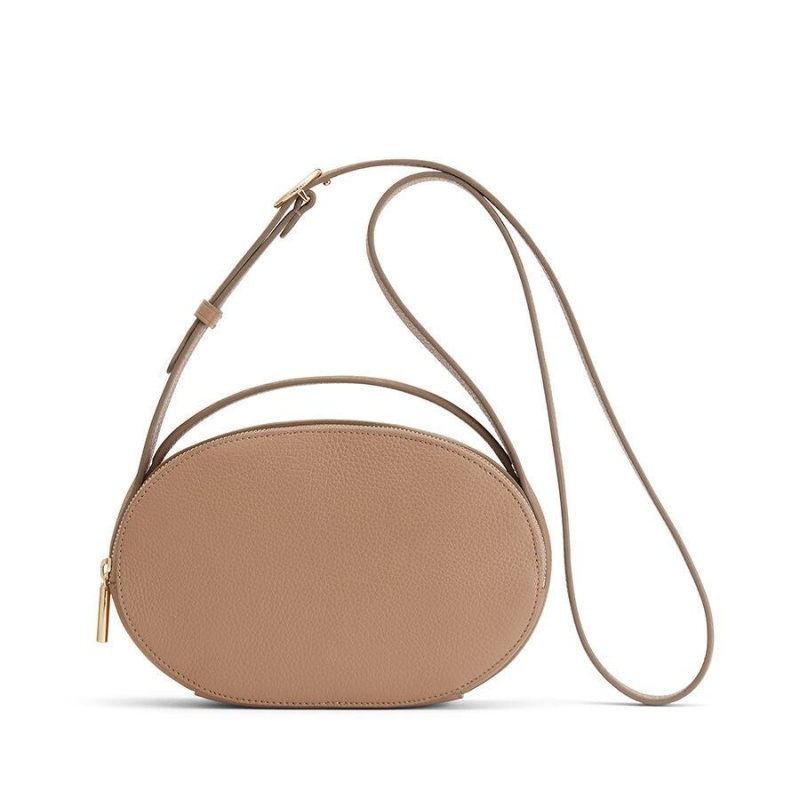 Cuyana Top Handle Crossbody Taschen Damen Khaki | EUZ9663PQ