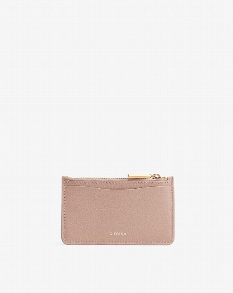 Cuyana Zip Kartenhalter Damen Rosa | ZKT7186TD